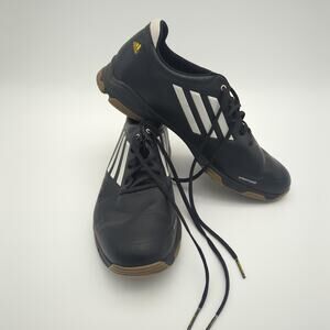 Adidas Adizero Shoes Mens Size 9.5 Black White Sprintweb Turf Cleats Athletic